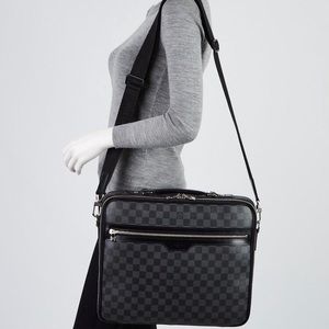 Louis Vuitton Steeve briefcase Damier Graphite